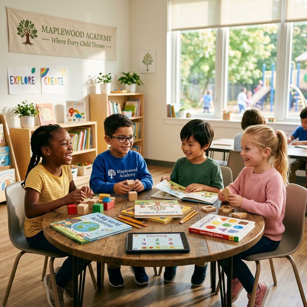 Children learning